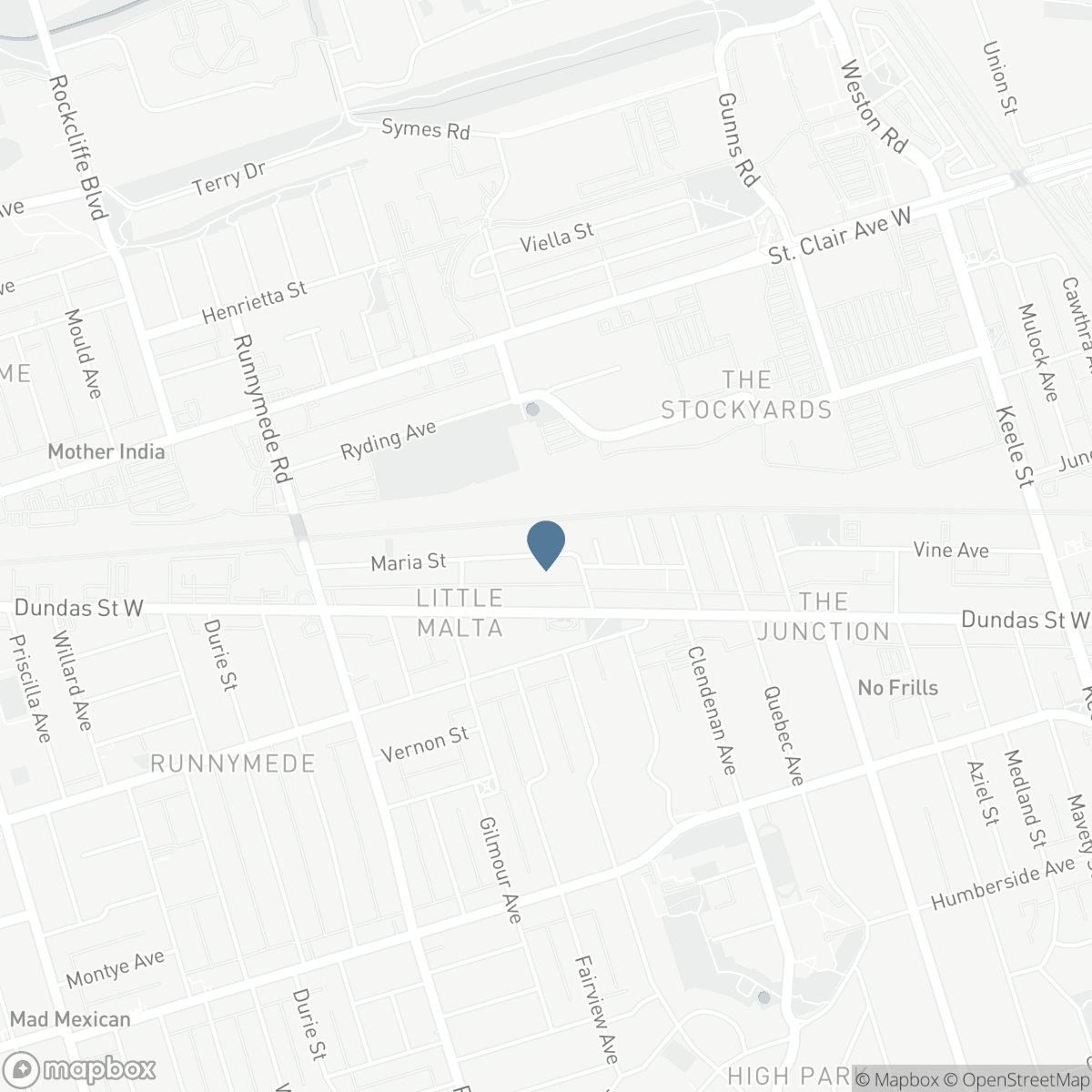 112 MARIA STREET, Toronto, Ontario M6P 1W4